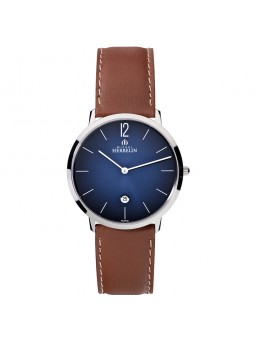 Montre Homme HERBELIN City Bleu Cuir - 19515AP15GD