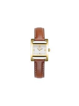 Montre Femme HERBELIN Vème Avenue Blanc Laqué Cuir - 17537P01GD