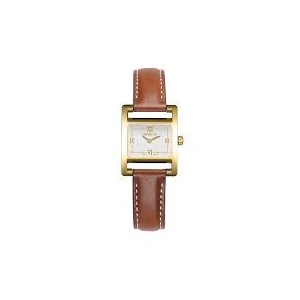 Montre Femme HERBELIN Vème Avenue Blanc Laqué Cuir - 17537P01GD