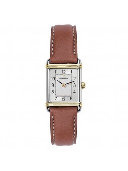 Montre Femme HERBELIN 1925 Esprit Art Déco Argent Cuir - 17478T22GD