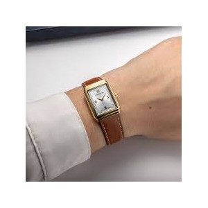 Montre Femme HERBELIN 1925 Esprit Art Déco Argent Cuir - 17478T22GD