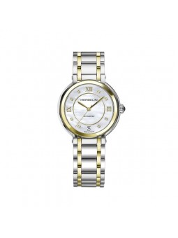 Montre Femme HERBELIN Galet Nacre Blanc Acier PVD Or - 17430BT59