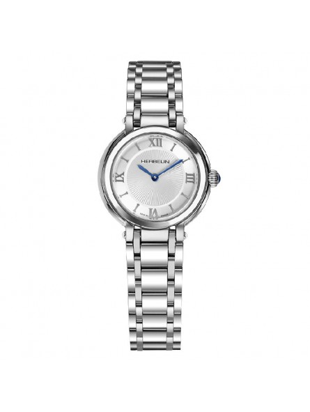 Herbelin - Montre Femme Galet - Bracelet acier - Ref 17430B28