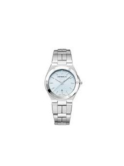 Montre Femme HERBELIN Cap Camarat Bleu Clair Acier - 14545B25