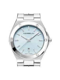 Montre Femme HERBELIN Cap Camarat Bleu Clair Acier - 14545B25