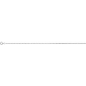 Collier Chaine Forçat Argent Rhodié 301201C/45 - Marque Collection Elsass Bijouterie  Argent 925/1000 - Couleur Blanc