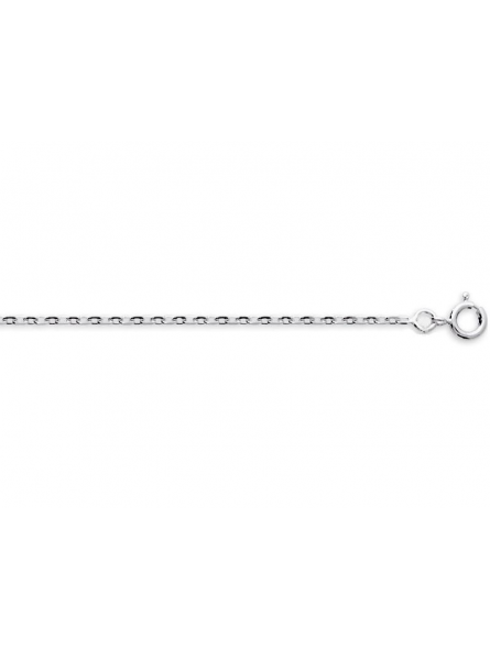 Collier Forcat Argent Rhodie 301656C/45 - Marque Collection Elsass Bijouterie  Argent 925/1000 - Couleur Blanc