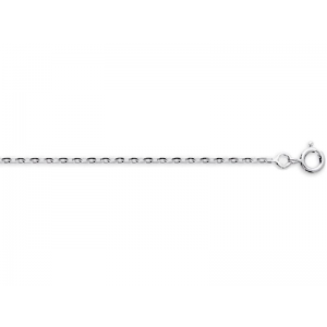 Collier Forcat Argent Rhodie 301656C/45 - Marque Collection Elsass Bijouterie  Argent 925/1000 - Couleur Blanc