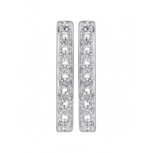 Boucles D'Oreilles Bijou Collection 1019488 - Marque Collection Elsass Bijouterie   - Couleur Blanc Oxyde De Zirconium