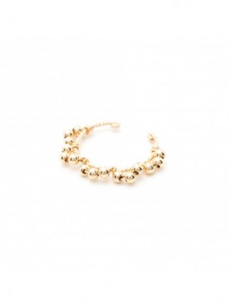 Boucles D'Oreilles Faux Piercing Dentelle Simple 9Desi100 - Marque Yay  Plaqué Or - Couleur Jaune -
