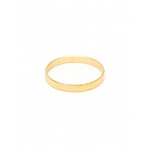 Bague Essentielle Plate - T52 1Espl100S - Marque Yay  Plaqué Or - Couleur Jaune -