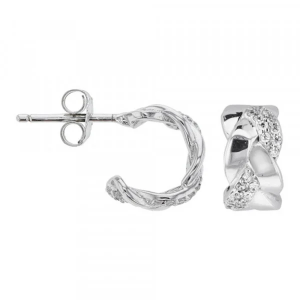 Boucles D'Oreilles Bijou Collection 1019498 - Marque Collection Elsass Bijouterie   - Couleur Blanc Oxyde De Zirconium