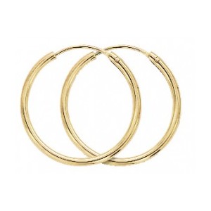Boucles D'Oreilles Créoles - 1000504 1000504 - Marque Collection Elsass Bijouterie  Or 750/1000 - Couleur Jaune -