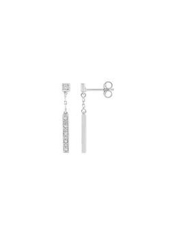 Boucles D'Oreilles Diamant Or 750 - Rx313Gb4
