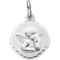 Pendentif Médaille Ange Losange Or Blanc 1000768 - Marque Collection Elsass Bijouterie Or 750/1000 - Couleur Blanc Pendentif Médaille Ange Losange Or Blanc 1000768 - Marque Collection Elsass Bijouterie Or 750/1000 - Couleur Blanc