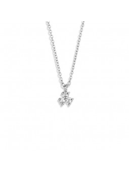 Collier Naiomy B8T02 B8T02 - Marque   Argent 925/1000 - Couleur Blanc Oxyde De Zirconium