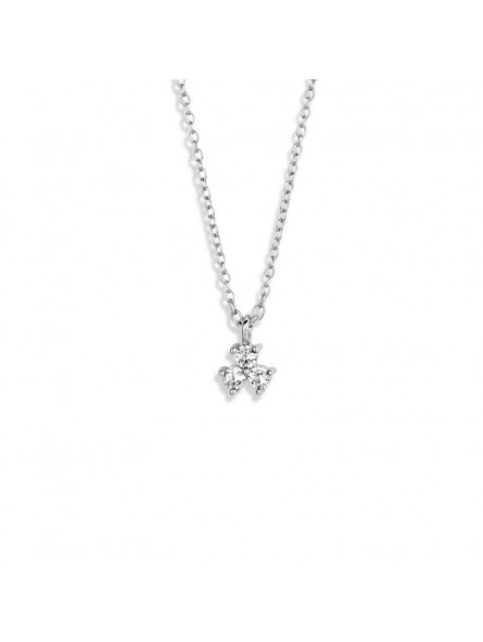 Collier Naiomy B8T02 B8T02 - Marque   Argent 925/1000 - Couleur Blanc Oxyde De Zirconium