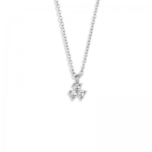 Collier Naiomy B8T02 B8T02 - Marque   Argent 925/1000 - Couleur Blanc Oxyde De Zirconium
