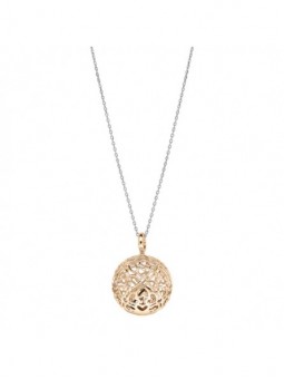 Collier Bola Grossesse Thabora Argent Doré - 031806J