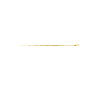 Collier Chaine Forcat Or Jaune Fine 40 Cm F35/40 - Marque Collection Elsass Bijouterie  Or 750/1000 - Couleur Jaune -