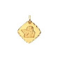 Pendentif Médaille Ange Losange 1000744 - Marque Collection Elsass Bijouterie  Or 750/1000 - Couleur Jaune -