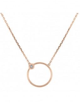 Collier Bijou Collection Rb551Yb4 Rb551Yb4 - Marque Collection Elsass Bijouterie  Or 750/1000 - Couleur Rose - Diamant