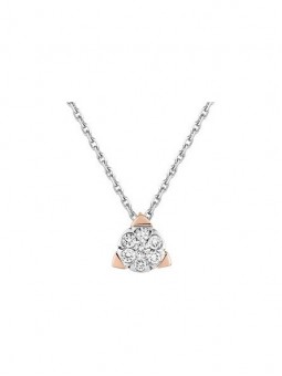 Collier Bijou Collection Ra522Yb3 Ra522Yb3 - Marque Collection Elsass Bijouterie  Or 750/1000 - Couleur Bicolore - Diamant