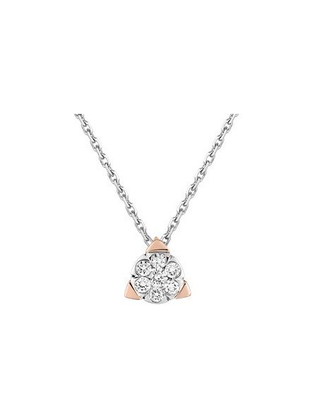 Collier Bijou Collection Ra522Yb3 Ra522Yb3 - Marque Collection Elsass Bijouterie  Or 750/1000 - Couleur Bicolore - Diamant