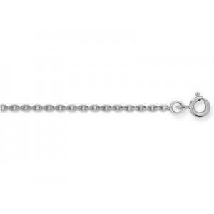 Collier Chaîne Homme Or Blanc 750/000 F50Gr/55 - Marque Collection Elsass Bijouterie  Or 750/1000