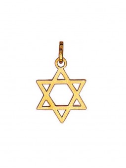 Pendentif Pendentif Etoile De David 1000840 - Marque Collection Elsass Bijouterie  Or 750/1000