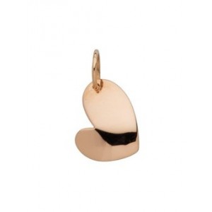 Pendentif Pendentif Coeur Or Rose 9K 1010328 - Marque Collection Elsass Bijouterie   - Couleur Rose - Spinelle