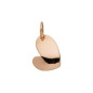 Pendentif Pendentif Coeur Or Rose 9K 1010328 - Marque Collection Elsass Bijouterie   - Couleur Rose - Spinelle