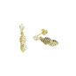 Boucles D'Oreilles Bijou Collection N11036 N11036 - Marque Collection Elsass Bijouterie  Or 375/1000  Oxyde De Zirconium