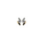 Boucles D'Oreilles 9K - 1014966 1014966 - Marque Collection Elsass Bijouterie   - Couleur Bicolore - Oxyde De Zirconium