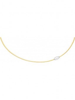 Collier Bijou Collection 2263.3/45 2263.3/45 - Marque Collection Elsass Bijouterie  Or 750/1000 - Couleur Bicolore -