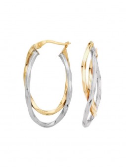 Boucles D'Oreilles Bijou Collection 1005101 1005101 - Marque Collection Elsass Bijouterie  Or 375/1000 - Couleur Bicolore -