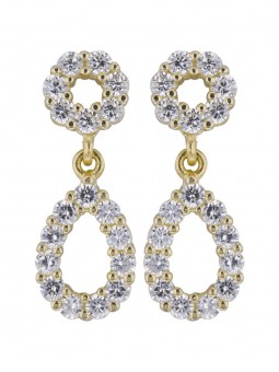 Boucles D'Oreilles Bijou Collection 1019281 1019281 - Marque Collection Elsass Bijouterie    Oxyde De Zirconium