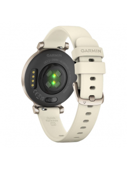 Garmin - Montre Femme connectée - LILY 2 - Bracelet silicone crème - Ref 010-02839-00