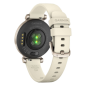 Garmin - Montre Femme connectée - LILY 2 - Bracelet silicone crème - Ref 010-02839-00