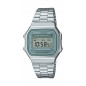 Casio - Montre Mixte - Bracelet acier - Affichage digital - Ref A168WA-3AYES