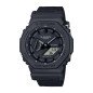 Casio - Montre Homme - G-Shock Classic - silicone noir - cadran noir - Ref GA-2100BCE-1AER