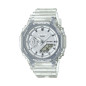Casio - Montre Femme - G-Shock Classic - silicone blanc - cadran blanc - Ref GMA-S2100SK-7AER