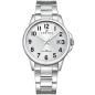 Certus - Montre cadran argenté bracelet acier  - Ref 616466