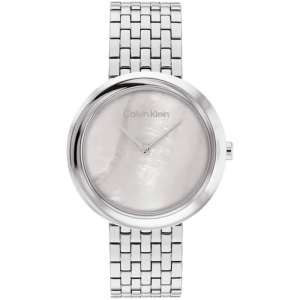 Calvin Klein - Montre sculptural e bracelet acier  - Ref 25200320