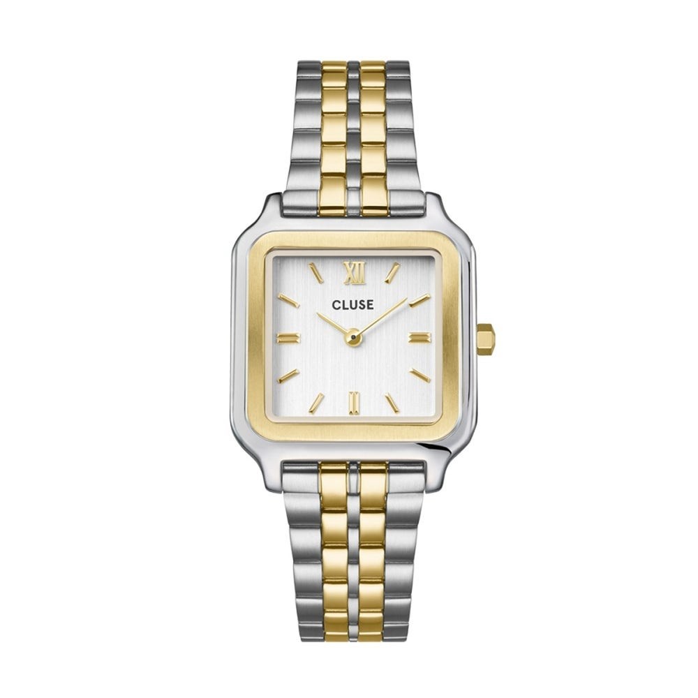 Cluse - Montre Gracieuse bracelet acier bicolore - Ref CW11901