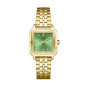 Cluse - Gracieuse Petite - Cadran vert clair - Bracelet doré - Ref CW11809