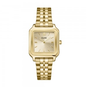 Cluse - Montre Gracieuse cadran et bracelet acier doré - Ref CW11902