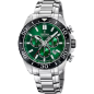 Festina - Montre Swiss Made cadran vert bracelet acier  - Ref F20042/3