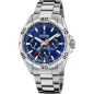 Festina - Montre Homme - Multifonction - acier argenté - cadran bleu - Ref F20623/2