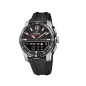 Festina - Montre Homme - Connectée - bracelet silicone noir - cadran noir - Ref F23000/4